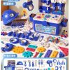 3598211887663.PNM Kit de Bricolage pour Enfants 233 Pièces, Perceuse Électrique, Casque & Outils