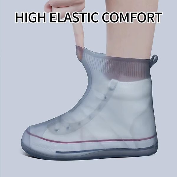 H093e09767db34f67854bcb819e1fe4edA Pack Protection Totale – Étui flottant étanche pour téléphone + Surchaussures en silicone antidérapantes – Idéal pour voyages, activités nautiques et météo capricieuse