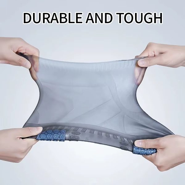 H16b8ad90f56c4c9196d4112132cbd13ci Pack Protection Totale – Étui flottant étanche pour téléphone + Surchaussures en silicone antidérapantes – Idéal pour voyages, activités nautiques et météo capricieuse