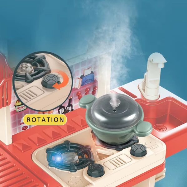 H359a2e8c35154bf5b3a4b6a81f2963b6a Kit de jeu « Kitchen Kids Toys Sets Pretend Spray » — un ensemble de cuisine réaliste pour enfants, idéal pour le jeu de rôle et les activités ludiques.