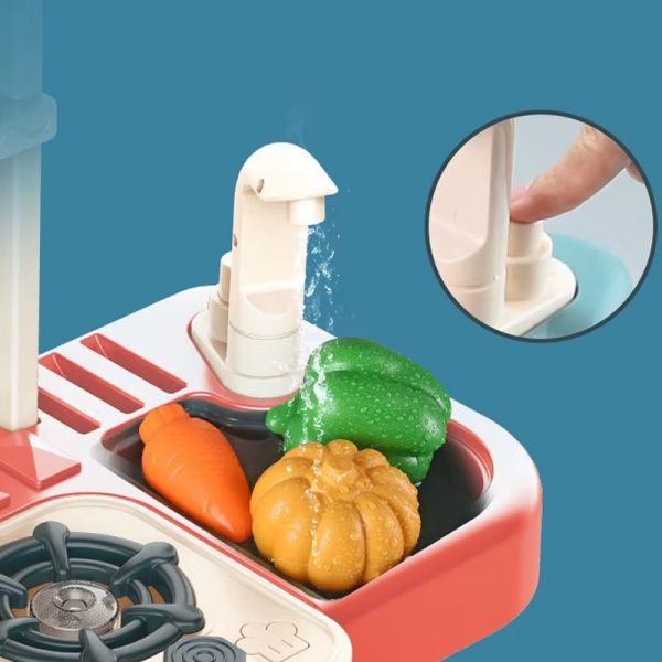 H3ad096d388a342aa9b05296e88f9ea06n Kit de jeu « Kitchen Kids Toys Sets Pretend Spray » — un ensemble de cuisine réaliste pour enfants, idéal pour le jeu de rôle et les activités ludiques.