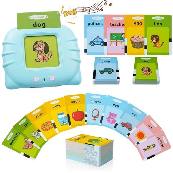 Hbc4cd8eb99a84218898cb1eaf3b26294h Cartes Flash Parlante – 224 mots parlants – Apprentissage interactif et ludique pour enfants